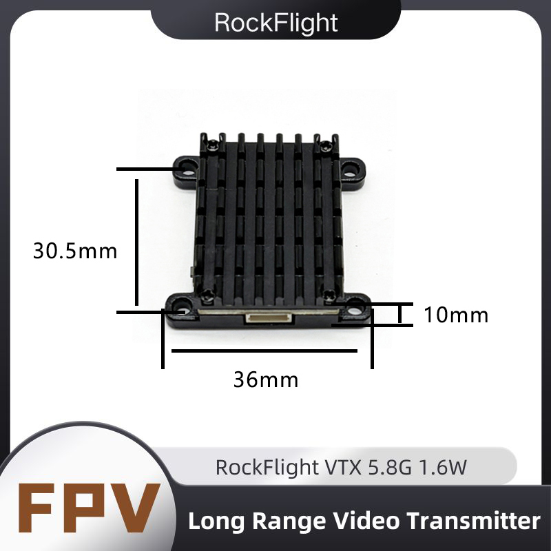 RockFlight TX663 VTX 5.8G 48CH - Fpv Drone Vtx ulasan dan harga