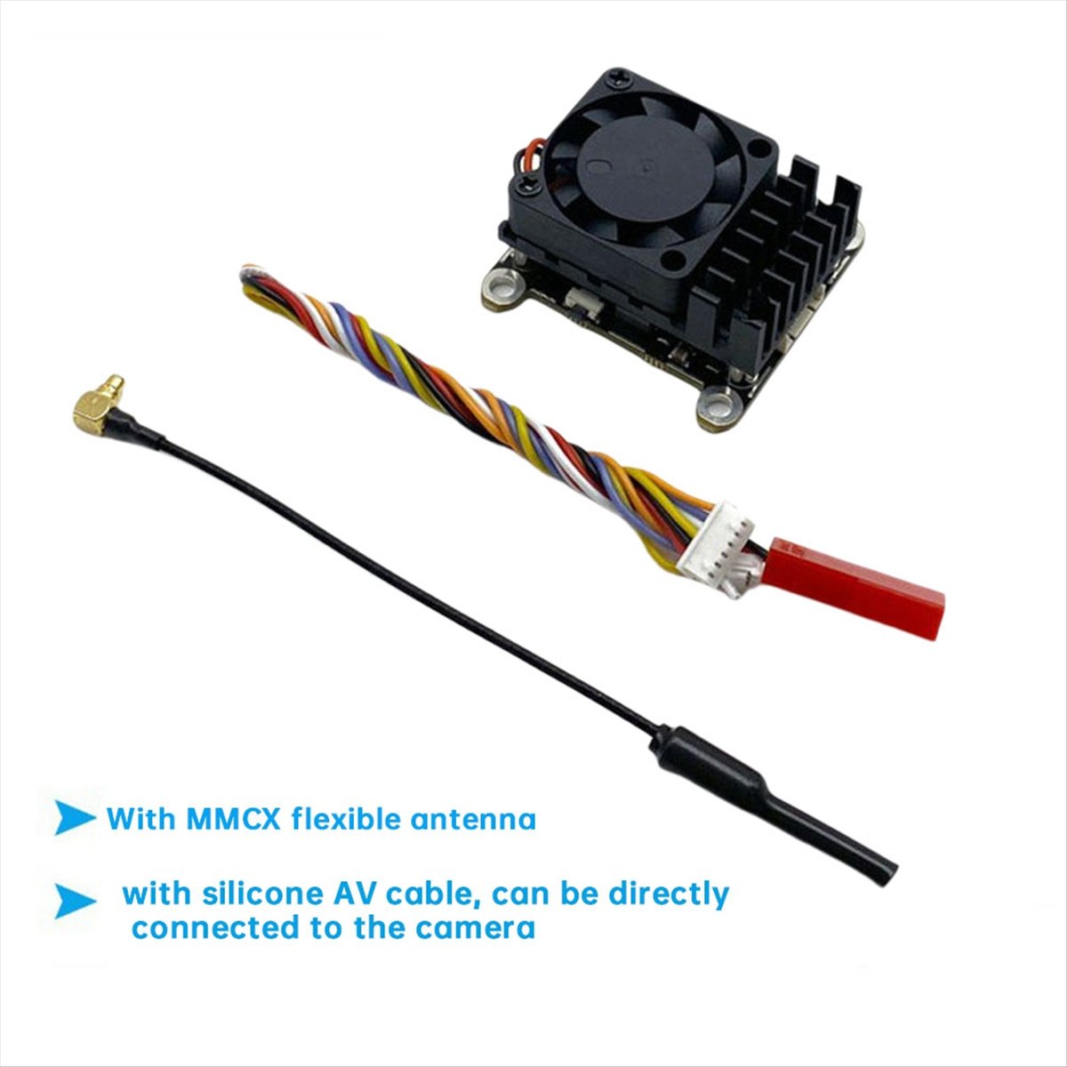 5.8G 2W VTX 2000mW FPV Video T - Fpv Drone Transmitter ulasan dan harga
