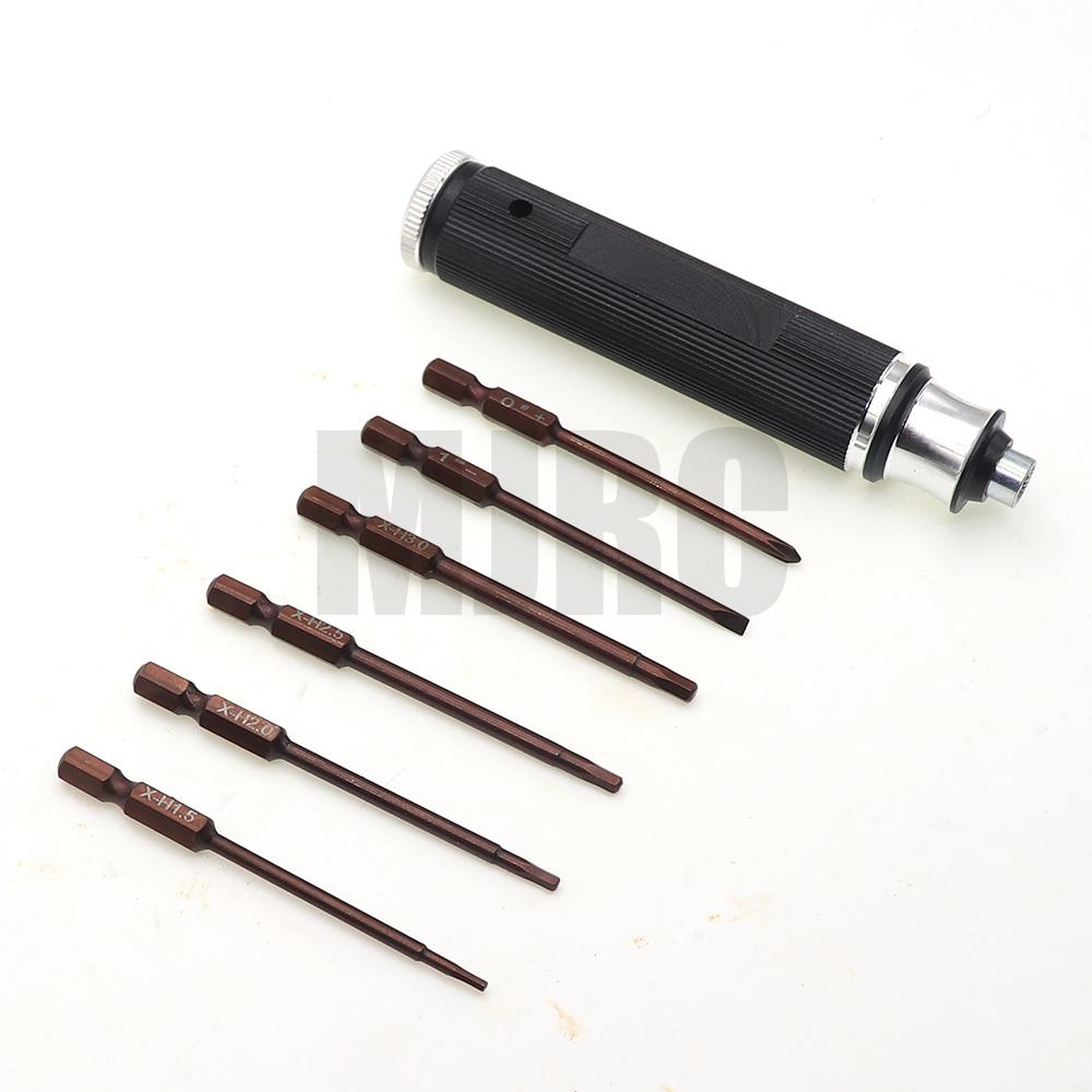 6 In 1 Screwdriver Set Rc Repa - Fpv Drone Tool Kit ulasan dan harga