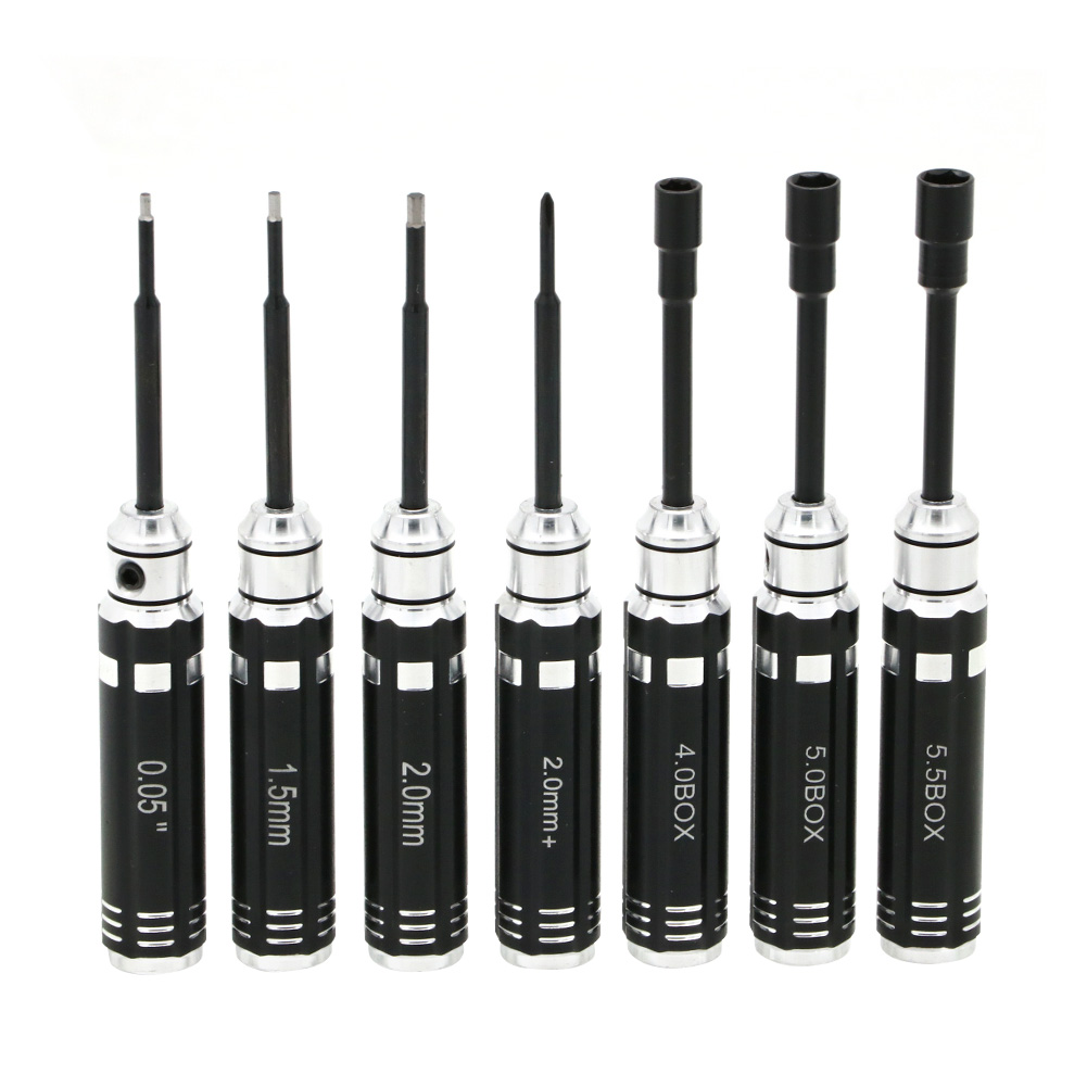 7PCS Short Handle RC Hex Screw - Fpv Drone Tool Kit ulasan dan harga