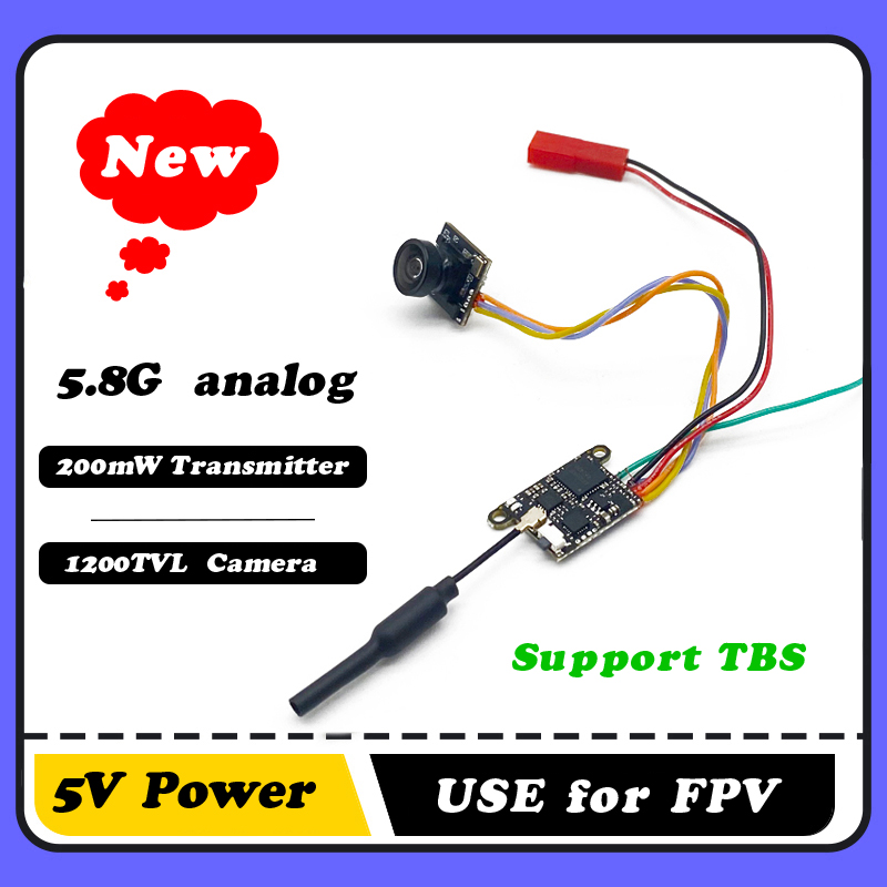 SLONWAKE 5.8G 1200TVL FPV Came - Fpv Drone Receiver ulasan dan harga